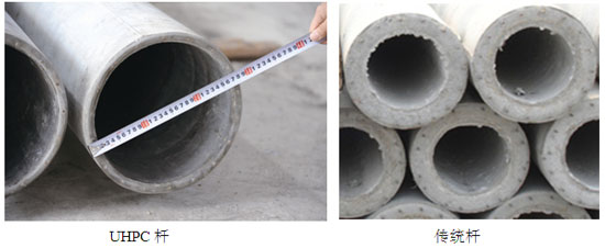 UHPC桿與傳統(tǒng)桿的區(qū)別