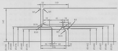 柔性企口管接口尺寸圖