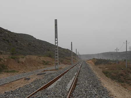 橫腹桿式混凝土接觸網支柱