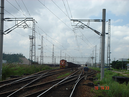 環形等徑混凝土接觸網支柱