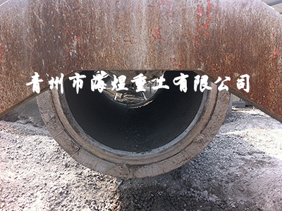 水泥制管機產生的混凝土廢料