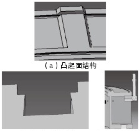 底模結構局部放大示意