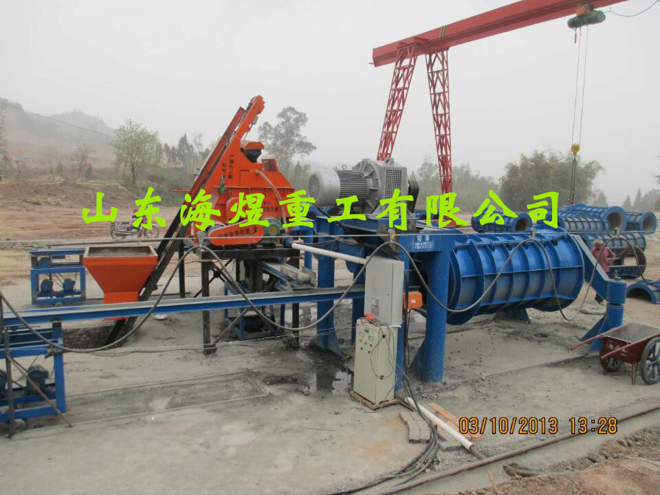 水泥制管機械設備