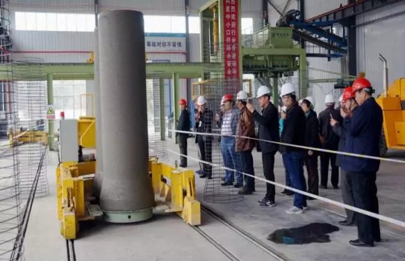 升芯式芯模振動自動化生產線