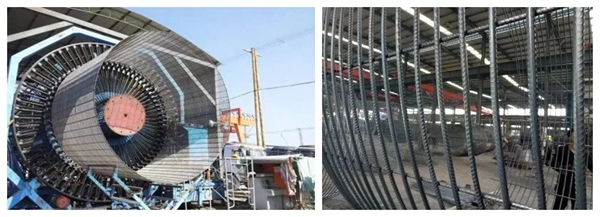 Φ4400mm鋼筋骨架滾焊機